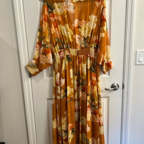 Size 18w floral long dress - Picture 4 of 4